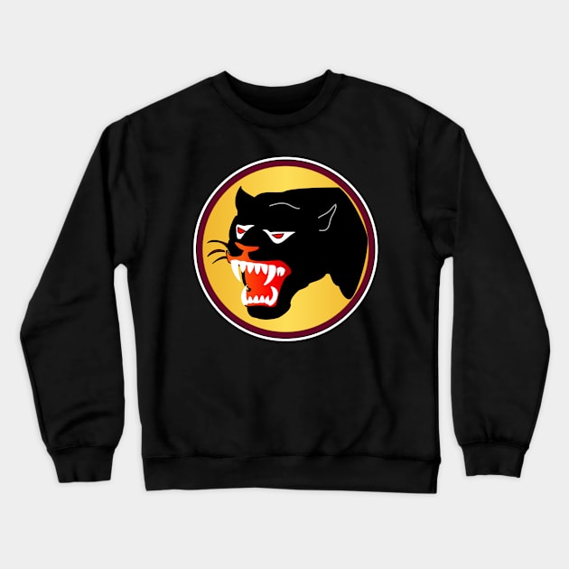 66th Infantry Division - Black Panther Division wo Txt Crewneck Sweatshirt by twix123844